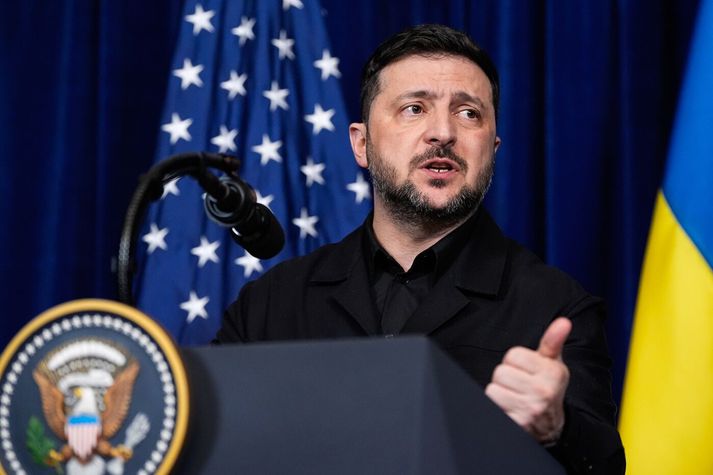 Vólódímír Selenskí, forseti Úkraínu.