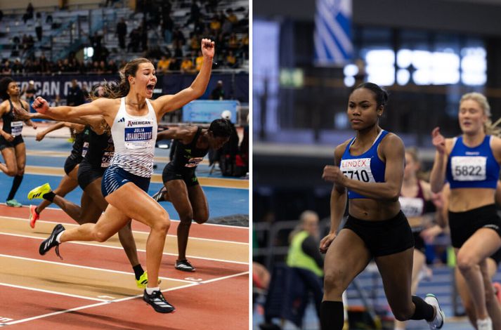 Júlía Kristín Jóhannesdóttir og Christina Alba Hafliðadóttir eru á leiðinni á HM og keppa þar um helgina.