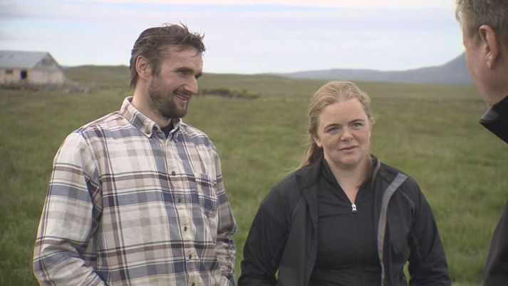 Bændurnir á Miðfjarðarnesi, Krzysztof Krawczyk og Sigríður Ósk Indriðadóttir.