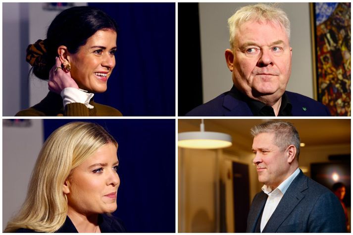 Þórdís Kolbrún Reykfjörð Gylfadóttir utanríkisráðherra, Sigurður Ingi Jóhannsson fjármálaráðherra, Áslaug Arna Sigurbjörnsdóttir háskóla, nýsköpunar- og iðnaðarráðherra eru öll sátt við ákvörðun Bjarna Benediktssonar forsætis-og matvælaráðherra að leyfa hvalveiðar.