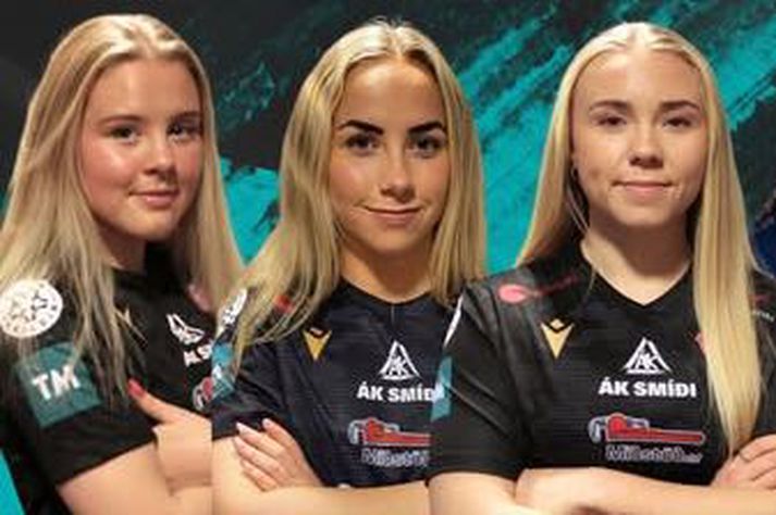 Birgitta Rún Finnbogadóttir, Elísa Bríet Björnsdóttir og María Dögg Jóhannesdóttir hafa staðið sig frábærlega með Stólunum undanfarin ár.