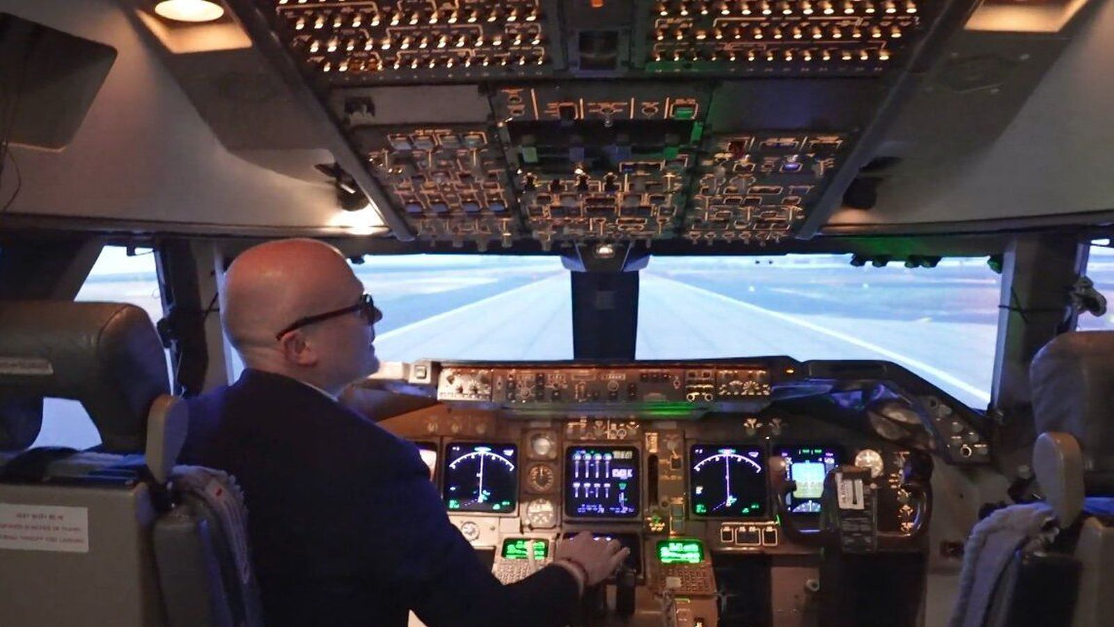 Flug­mönnum leyfist að gera mis­tök í flughermi