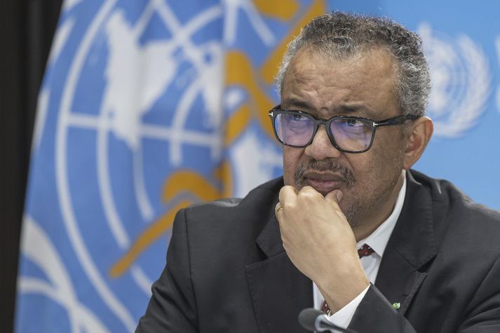 Tedros Adhanom Ghebreyesus, forstjóri Alþjóðaheilbrigðisstofnunarinnar (WHO).