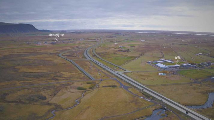 Fyrsti áfanginn, 2,5 kílómetrar milli Varmár og Gljúfurholtsár, á að vera tilbúinn næsta haust.