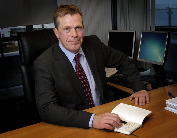 Höskuldur Ólafsson bankastjóri segir grunnrekstur aðeins undir væntingum en sé engu að síður mjög traustur.