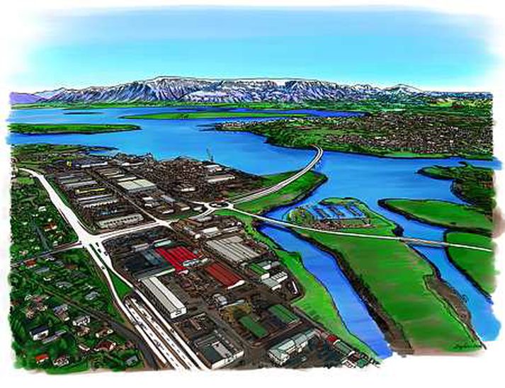 Framkvæmdir við Sundabraut bíða og bíða.