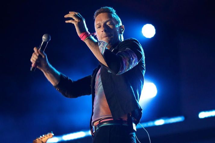 Chris Martin og félagar stofnuðu sveitina Coldplay árið 1996.