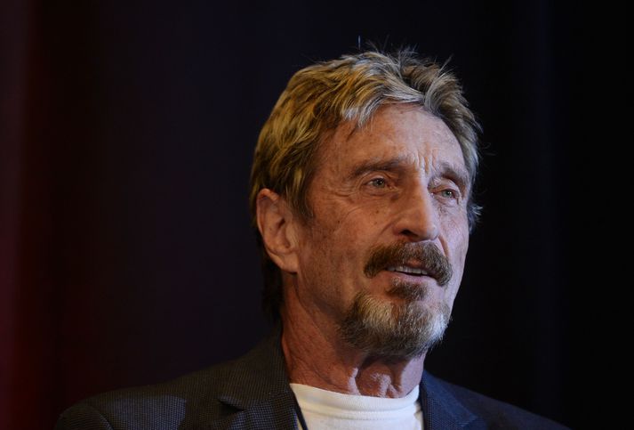 John McAfee hefur átt skrautlega ævi. Hann var handtekinn á Spáni í október. 