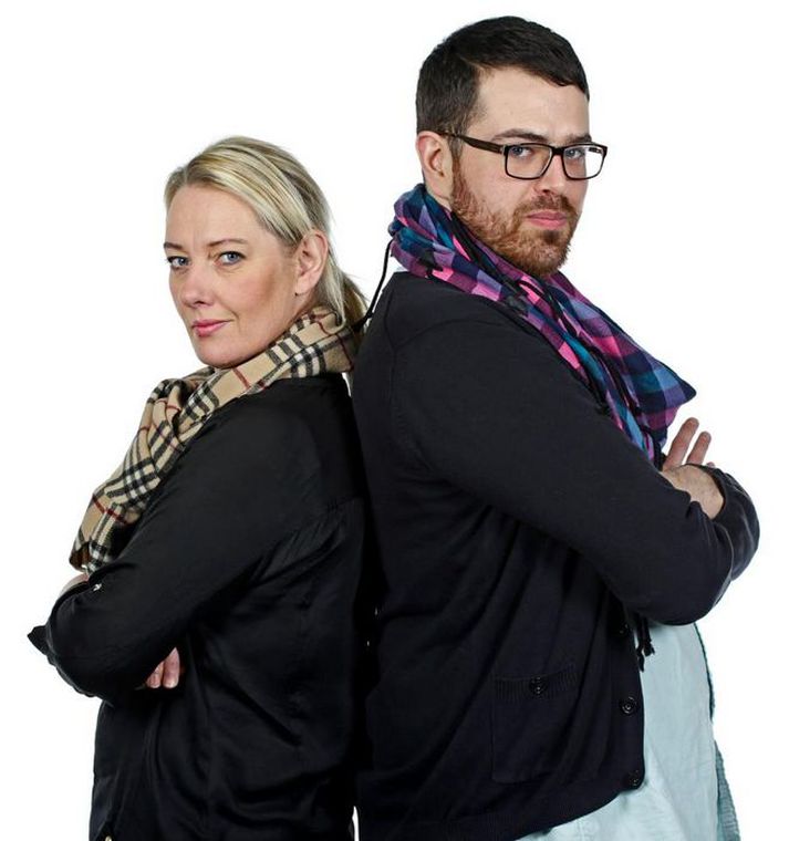 Gunnar Helgi og Jenný háðu spennandi baráttu í úrslitaþættinum.