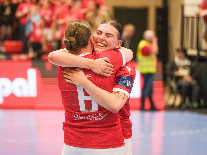 Elísa Elíasdóttir var markahæst hjá Val með 7 mörk. 