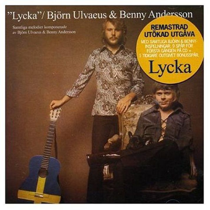 Björn og Benny á sinni fyrstu plötu árið 1970.