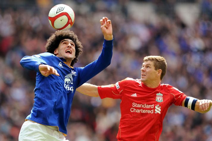Fellaini í leiknum helgina.