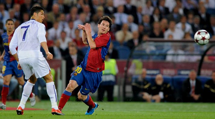 Ronaldo og Messi berjast um Gullskóinn eftirsótta.