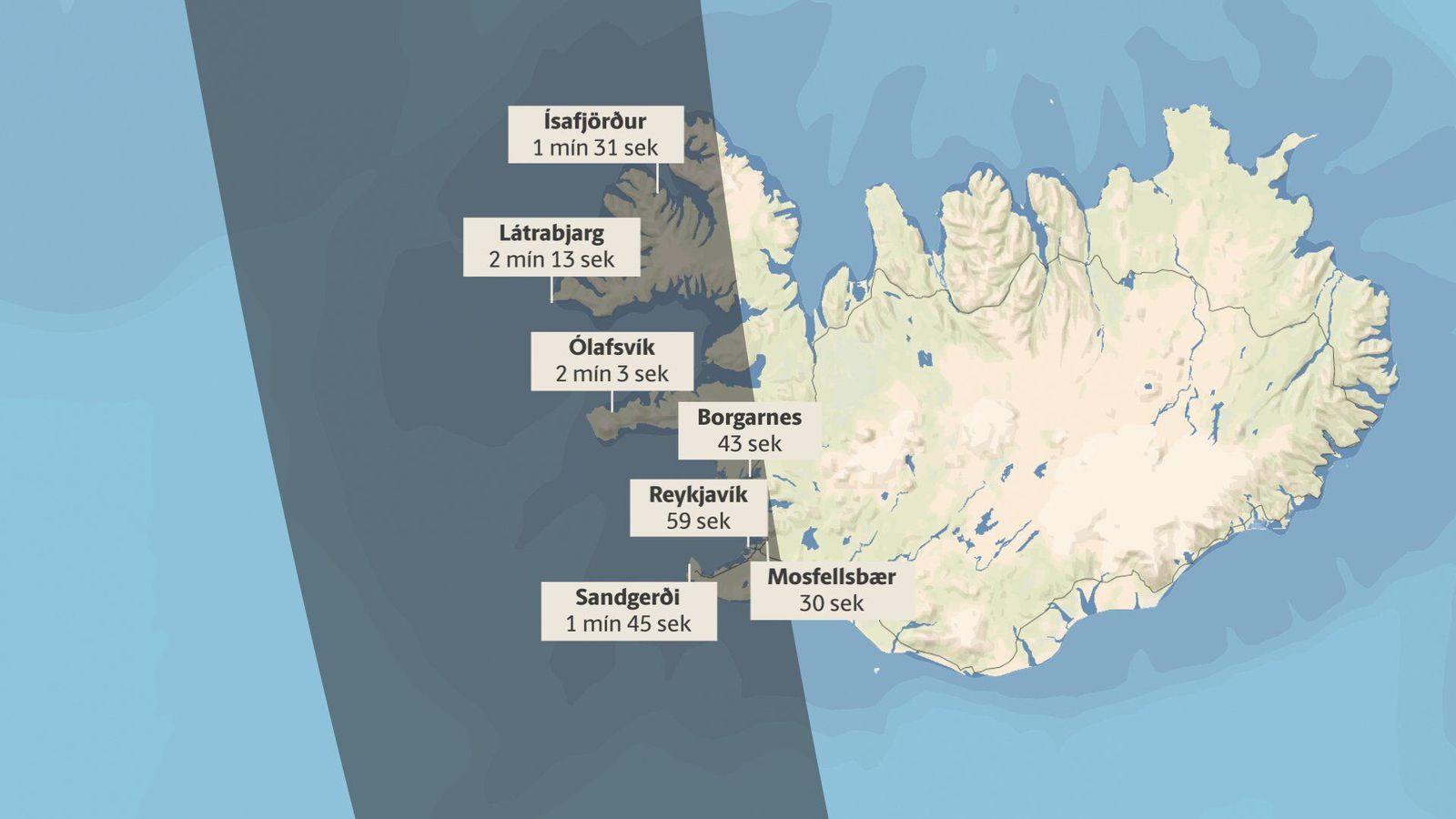 Ríf­lega 75 hafa afbókað gistingu á Hótel Breiða­vík í að­draganda al­myrkva