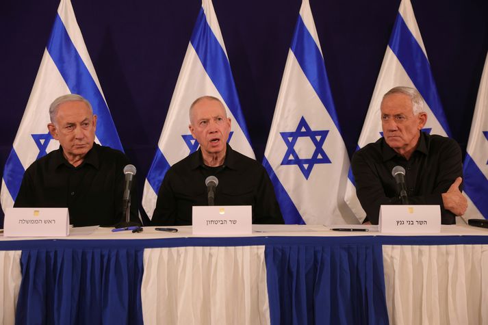 Rúm vika er síðan Benny Gantz sagði sig úr þjóðstjórninni.