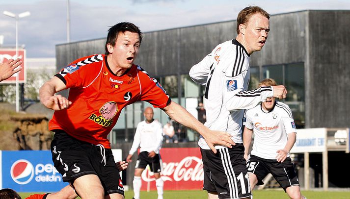 Albert Brynjar Ingason og Atli Guðnason spila saman næsta sumar.
