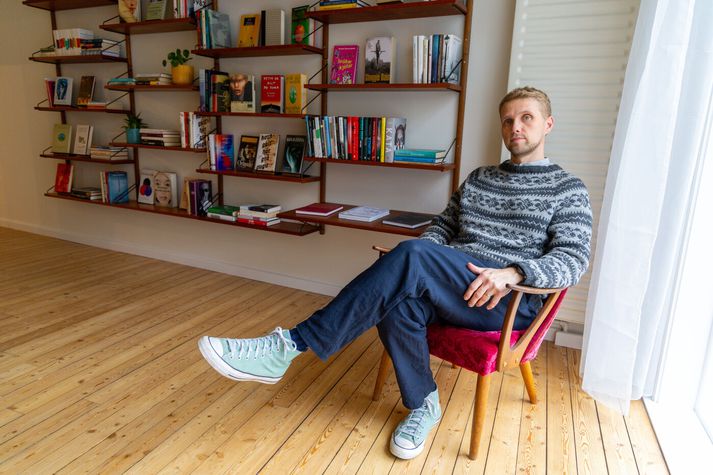Einar Björn segist sjaldan sjá íslenska bókaáhrifavalda tala um íslenskar bækur.