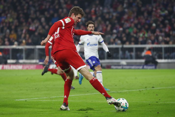 Thomas Muller spilaði vel í dag.