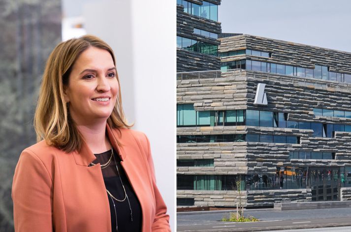 Una Jónsdóttir er forstöðumaður greiningardeildar Landsbankans sem vinnur hagsjá bankans.