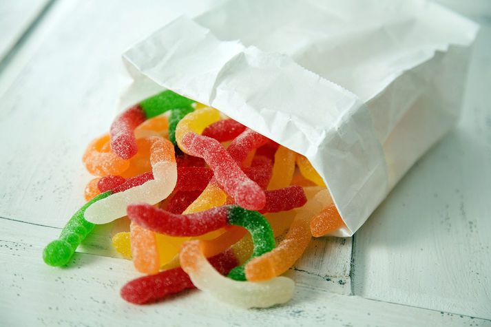 Sælgæti freistar margra búðarþjófa.