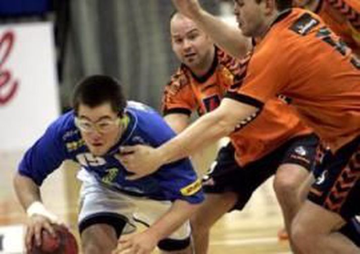 Sigfús var valinn efnilegasti leikmaður deildarinnar á síðustu leiktíð.