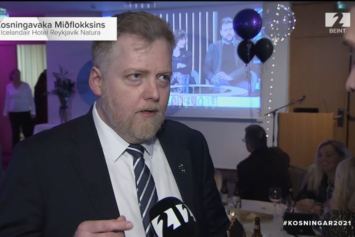 Sigmundur Davíð Gunnlaugsson er einn inni af frambjóðendum Miðflokksins eins og sakir standa.