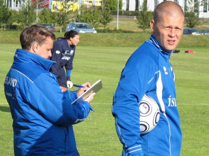 Sigurður Ragnar Eyjólfsson, kvennalandsliðsþjálfari.