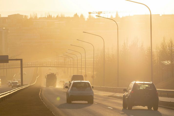 Svifryk er að stórum hluta malbiksagnir.