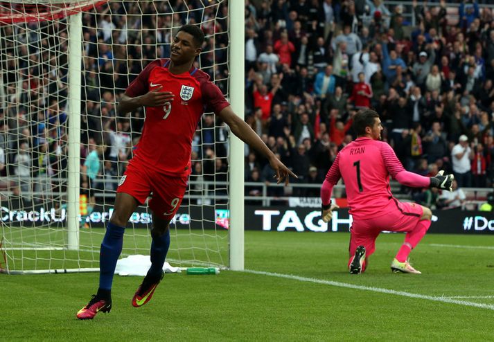 Marcus Rashford hefur náð svakalegum hæðum á skömmum tíma.
