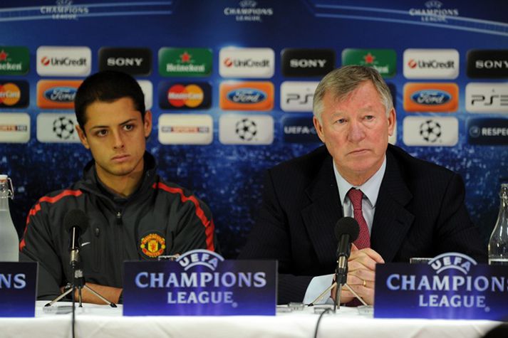 Ferguson er virkilega ánægður með Baunina. Mynd. / Getty Images.