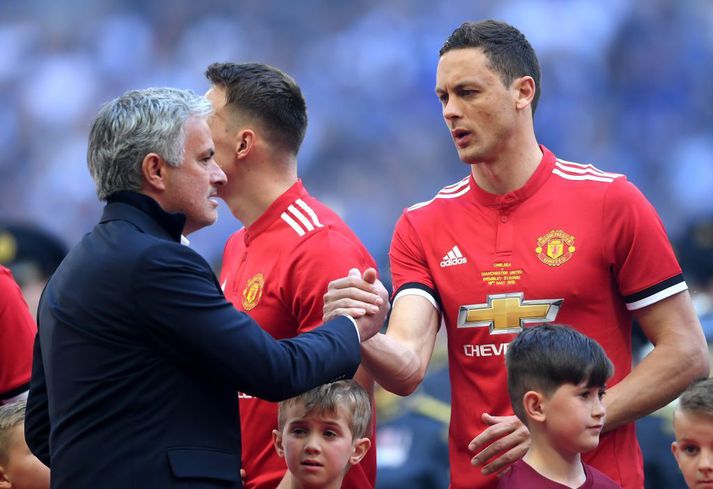 Jose Mourinho og Nemanja Matic þekkja það vel að starfa saman.