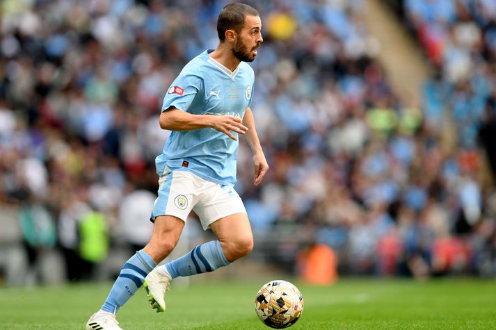 Bernardo Silva hefur framlengt samning sinn við Englands- og Evrópumeistara Manchester City.