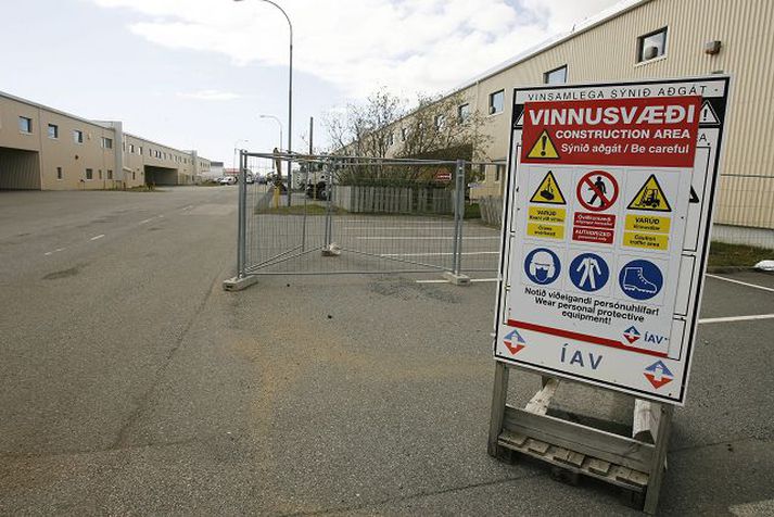 Verne Holding á húsnæði á Ásbrú í Reykjanesbæ.