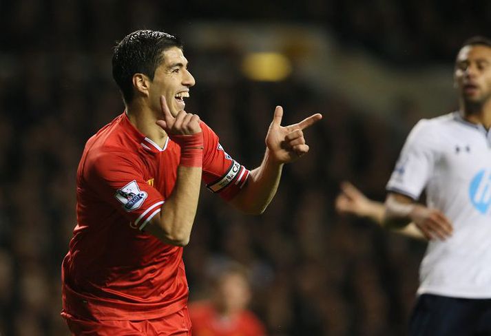 Luis Suarez er sjóðandi heitur og spilar á heimavelli í dag.