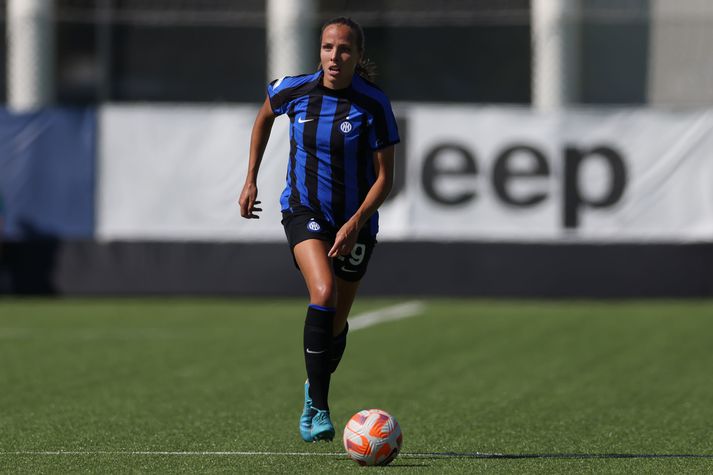 Anna Björk Kristjánsdóttir, leikmaður Inter Milan. 