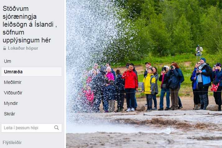 Íslenskir leiðsögumenn gagnrýna að erlendum ferðamönnum sé boðið upp á ófaglærða leiðsögumenn á of lágum launum.