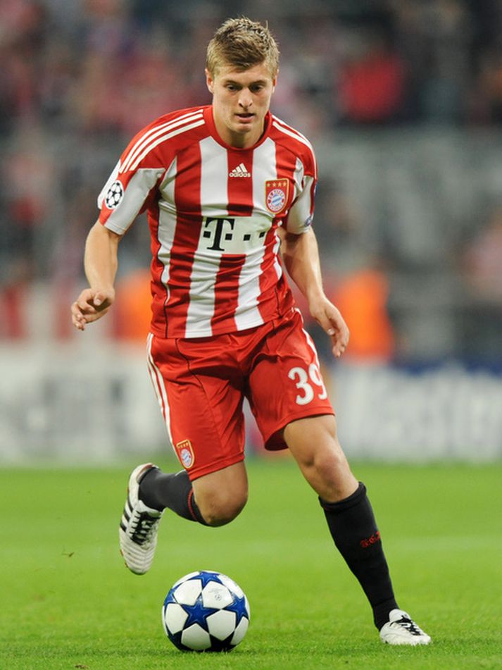 Toni Kroos í leik með Bayern.