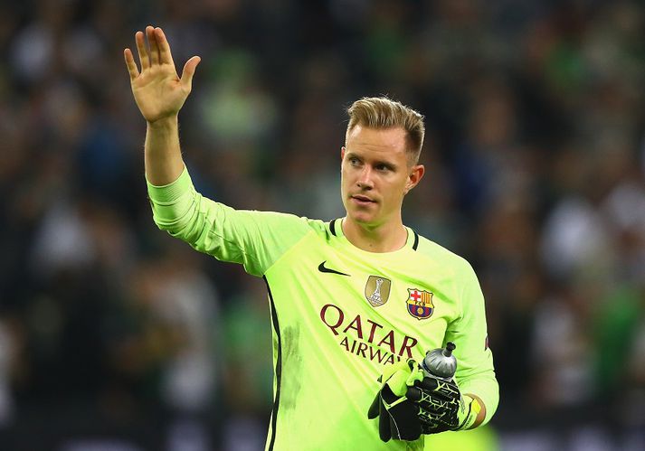 Ter Stegen er markvörður númer eitt hjá Barcelona.