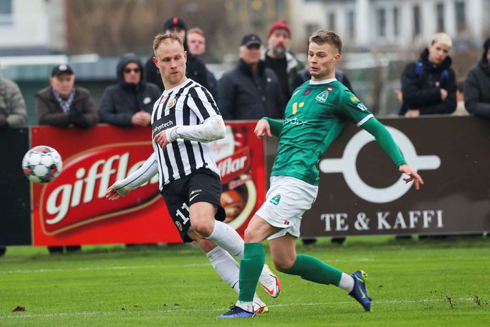 KR og Breiðablik leika bæði í undankeppni Sambandsdeildarinnar eftir að hafa endað í 3. og 2. sæti efstu deildar Íslands í fyrra.