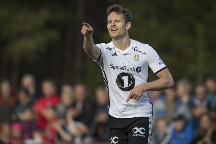 Matthías í leik með Rosenborg.