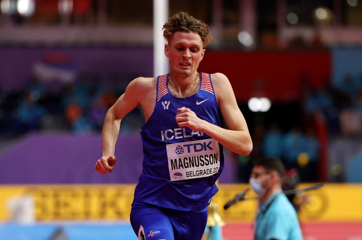 Baldvin Þór Magnússon setti  nýtt Íslandsmet á EM í kvöld.