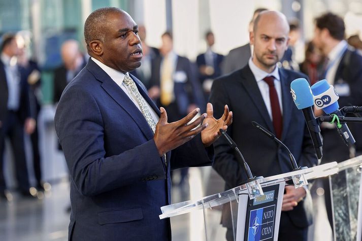 David Lammy og Jean-Noel Barrot, utanríkisráðherrar Bretlands og Frakklands.
