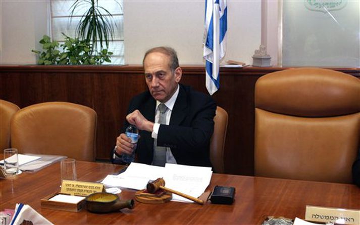 Ehud Olmert, starfandi forsætisráðherra Ísraels.