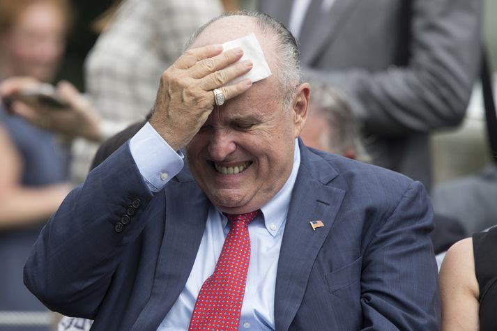 Netöryggisráðgjafi forseta Bandaríkjanna, Rudy Giuliani.
