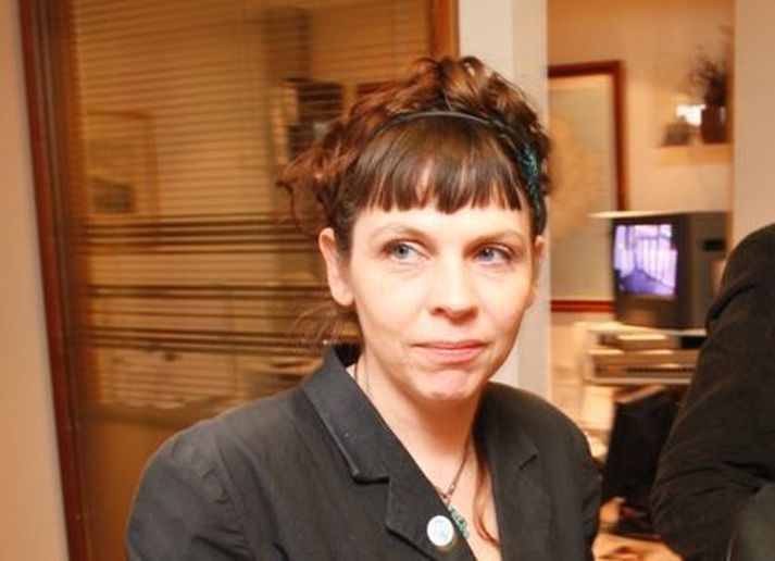 Birgitta Jónsdóttir þingmaður Hreyfingarinnar.