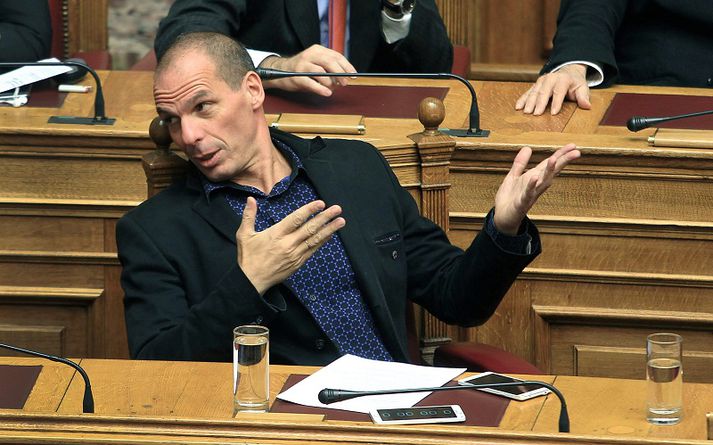 Yanis Varoufakis, fjármálaráðherra Grikklands
