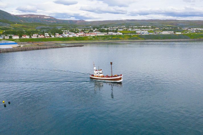 Það verður kannski blíða á Húsavík í dag.