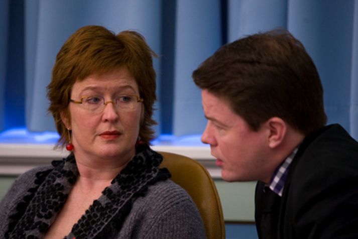 Þórunn Sveinbjarnardóttir segir að sér hafi aldrei verið jafn þungt fyrir brjósti. Mynd/ Vilhelm.