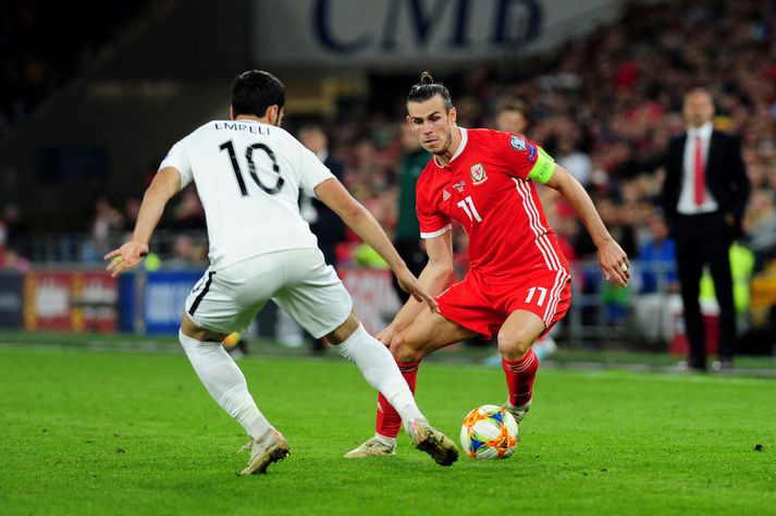 Gareth Bale er fyrirliði Wales