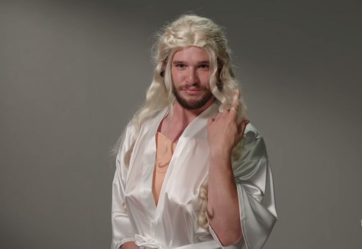 Kit Harington í hlutverki Daenerys Targaryen.